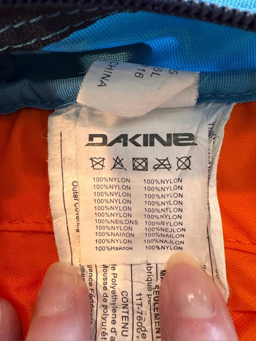 Dakine Baker 16L Ski & Snowboard Backpack Blue Navy Orange